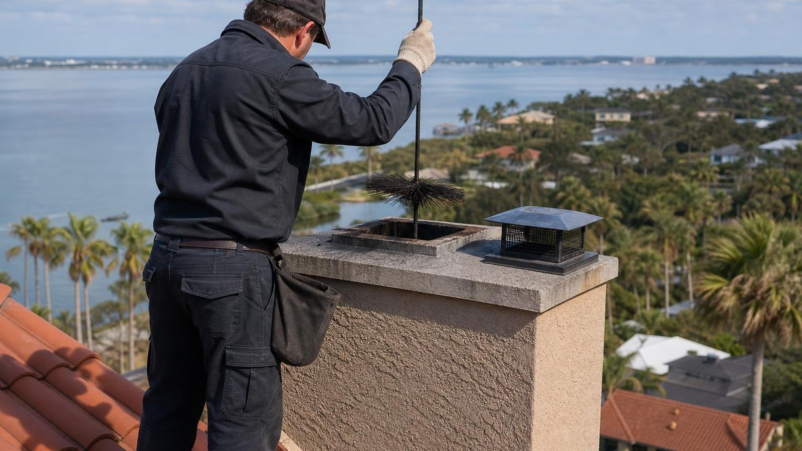 Local chimney sweep & inspection for Sarasota homes